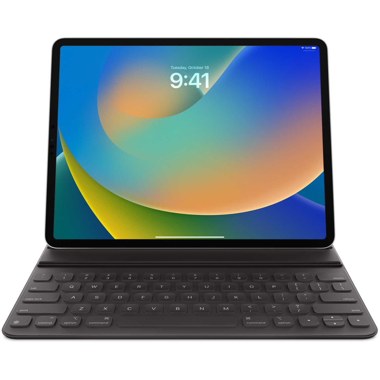 Funda con teclado para Apple iPad Pro 12.9 (2018), Smart Keyboard Folio, negro, restaurada MU8H2RO/A 