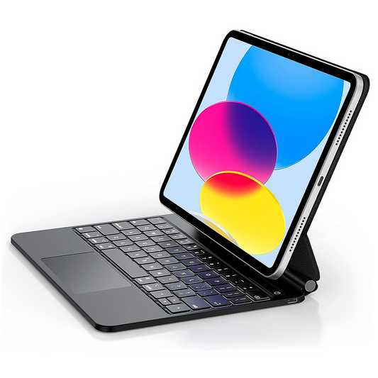 Funda con Teclado para Apple iPad (2025) / (2022), ESR, Rebound, Negra, Reacondicionada
