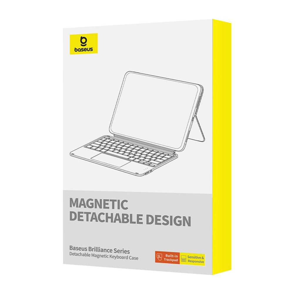 Funda con Teclado para Apple iPad (2022), Baseus, Brilliance, Negra