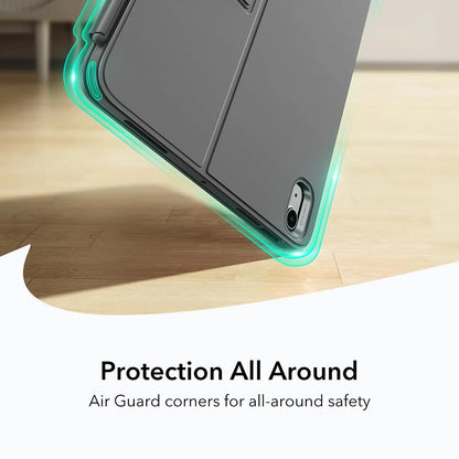 Funda con Teclado para Apple iPad Air 11 (2026) / iPad Air 11 (2025) / Air 11 (2024) / Air (2022) / Air (2020), ESR, Flex, Gris