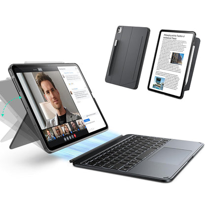Funda con Teclado para Apple iPad Pro 11 (2024), ESR, Shift, Gris