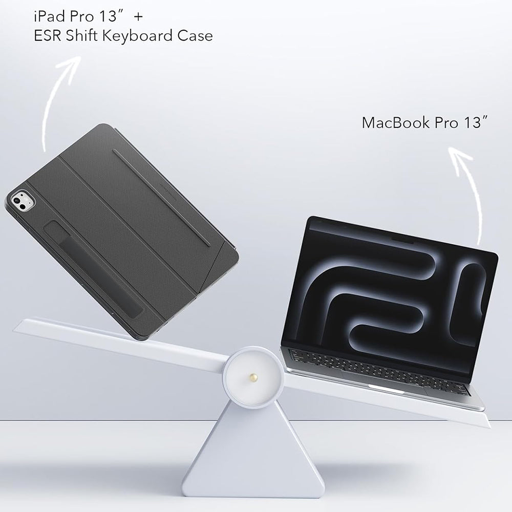 Funda con Teclado para Apple iPad Pro 11 (2024), ESR, Shift, Gris