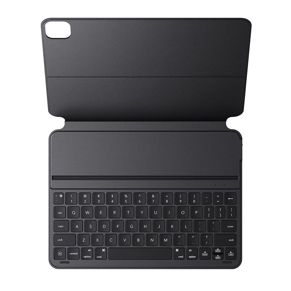 Funda con Teclado para Apple iPad Pro 12.9 (2022) / Pro 12.9 (2021) / Pro 12.9 (2020) / Pro 12.9 (2018), Baseus, Brilliance, Negra