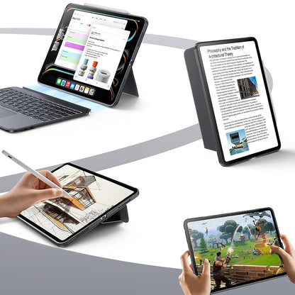 Funda con Teclado para Apple iPad Pro 13 (2024), ESR, Shift, Gris