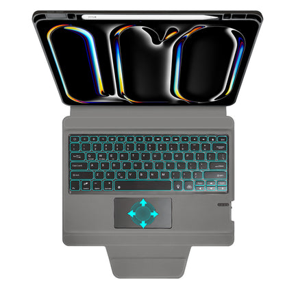 Funda con Teclado para Apple iPad Pro 13 (2024), Techsuit, KeyTab Pro, Negra