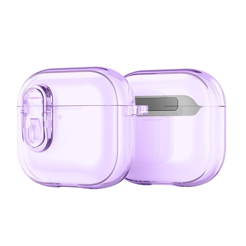 Funda DUX DUCIS PECL para Apple AirPods 4, Morado