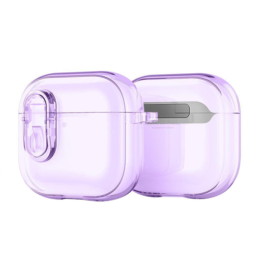 Funda DUX DUCIS PECL para Apple AirPods 4, Morado