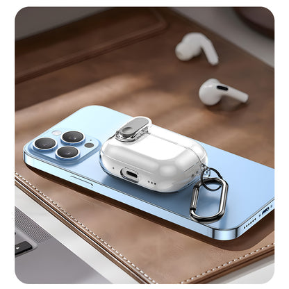 Funda DUX DUCIS PECL para Apple AirPods 4, Morado