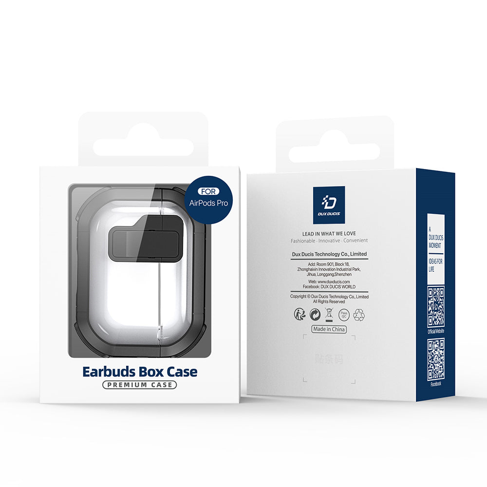 Funda DUX DUCIS PECN para Apple AirPods 4, Rosa Blanco
