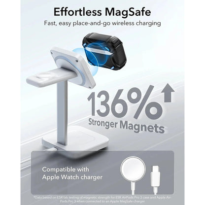 Funda ESR Cyber FlickLock para Apple AirPods Pro 3, Negra