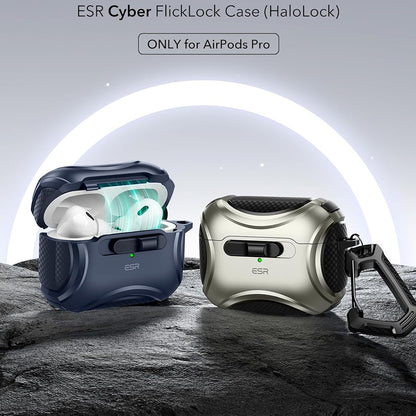 Funda ESR Cyber para Apple AirPods Pro Series, Azul