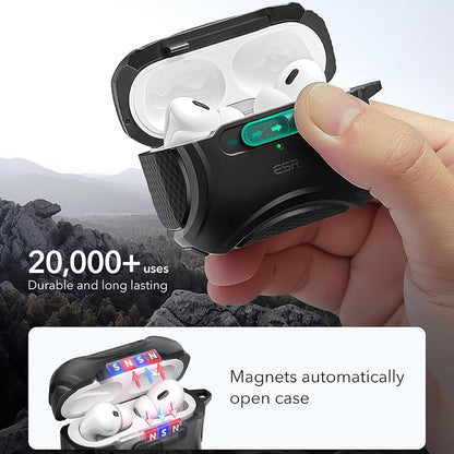 Funda ESR Cyber para Apple AirPods Pro Series, Negra