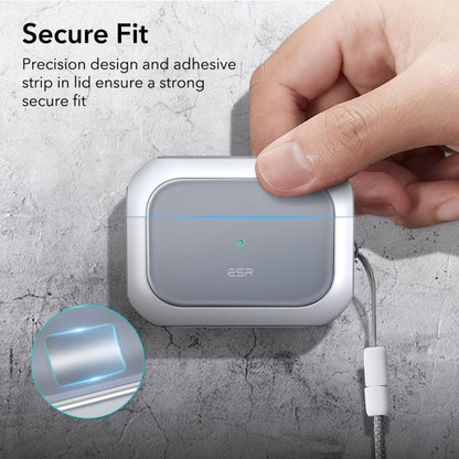 Funda ESR Orbit Hybrid para Apple Airpods Pro 3, Blanca