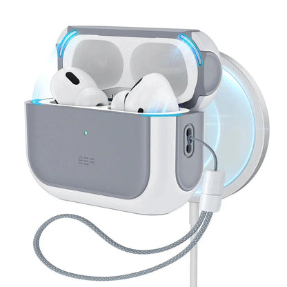 Funda ESR Orbit Hybrid para Apple Airpods Pro 3, Blanca