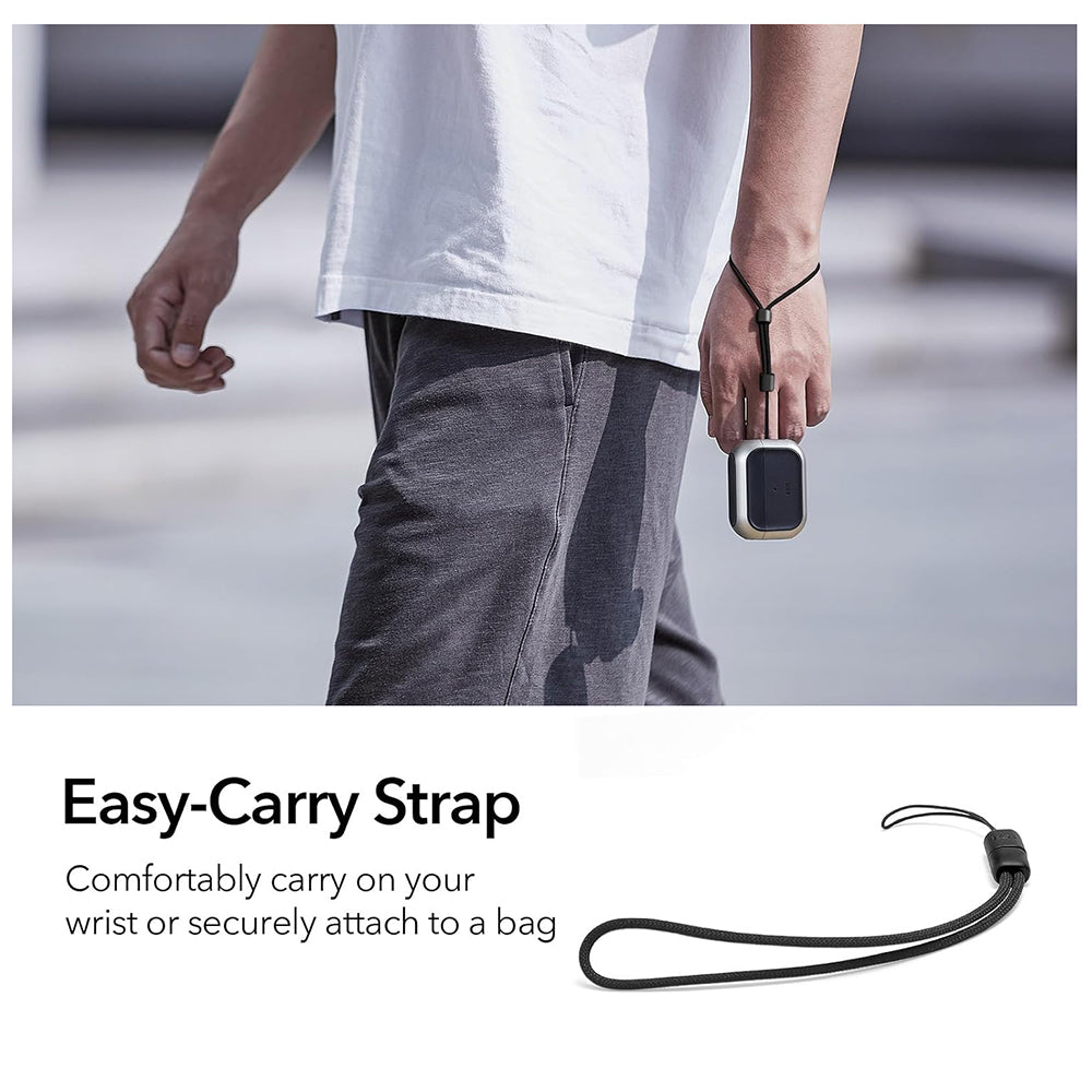 Funda ESR Orbit Hybrid para Apple AirPods 4, Rosa