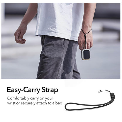 Funda ESR Orbit Hybrid para Apple AirPods 4, Rosa