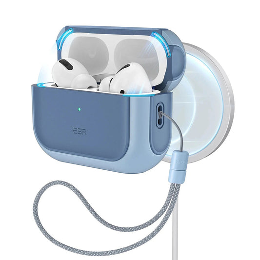 Funda ESR Orbit Hybrid para Apple AirPods Pro 3, Azul