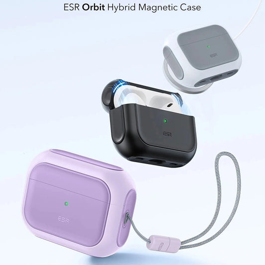 Funda ESR Orbit Hybrid para Apple AirPods Pro 3, Morado