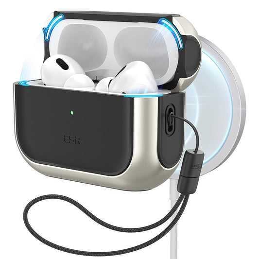 Funda ESR Orbit Hybrid para Apple AirPods Pro Series, Gris
