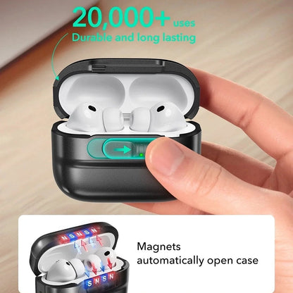 Funda ESR Pulse Magnetic FlickLock para Apple AirPods Pro 3, Blanca