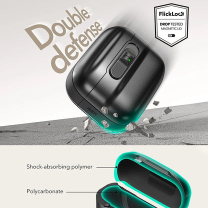 Funda ESR Pulse Magnetic FlickLock para Apple AirPods Pro 3, Blanca