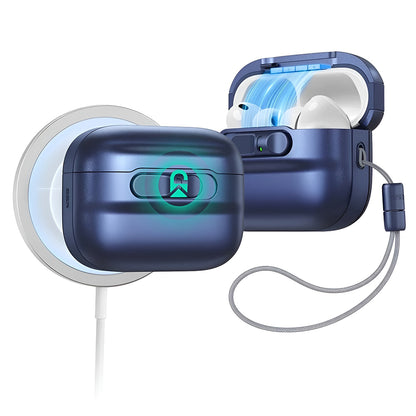 Funda ESR Pulse Magnetic FlickLock para Apple AirPods Pro 3, Azul Marino