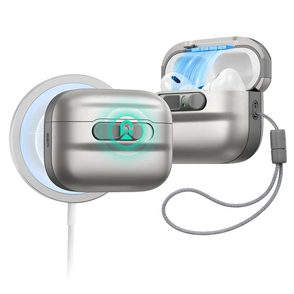 Funda ESR Pulse Magnetic FlickLock para Apple AirPods Pro 3, Gris