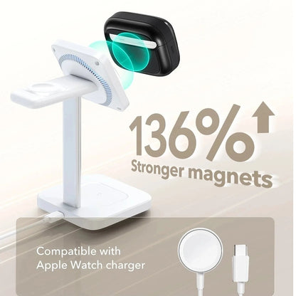 Funda ESR Pulse Magnetic FlickLock para Apple AirPods Pro 3, Gris