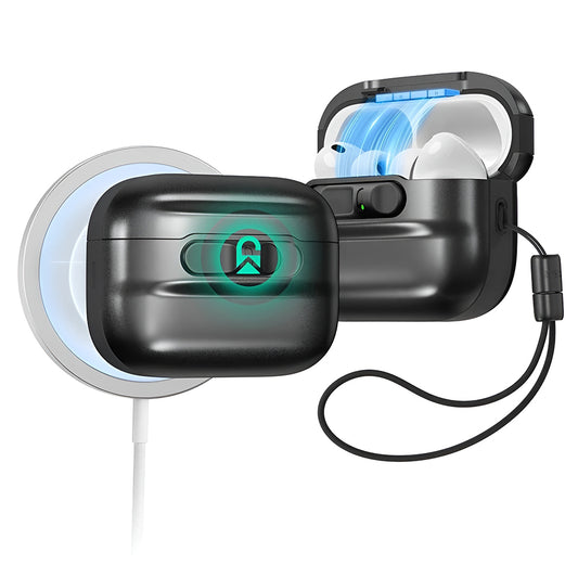 Funda ESR Pulse Magnetic FlickLock para Apple AirPods Pro 3, Negra