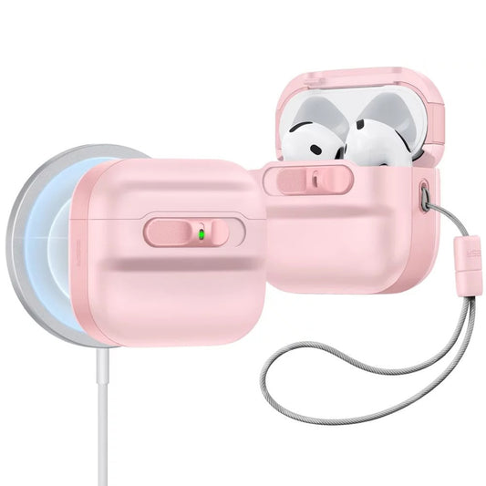 Funda ESR Pulse para Apple AirPods 4, Rosa