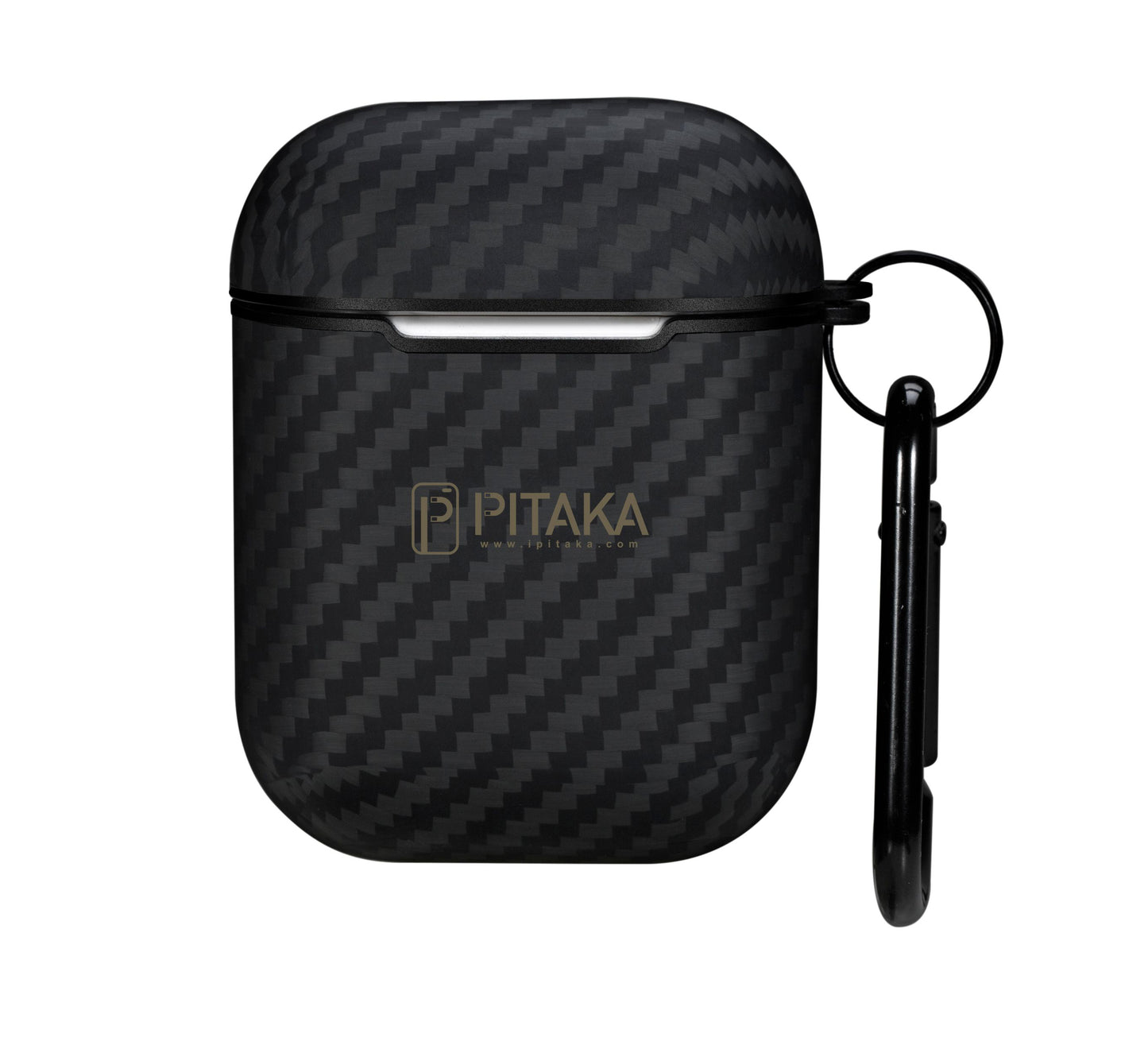 Pitaka Air Pal Estuche para Apple AirPods Gen 2 / Gen 1, Negro APM1001 APM1001