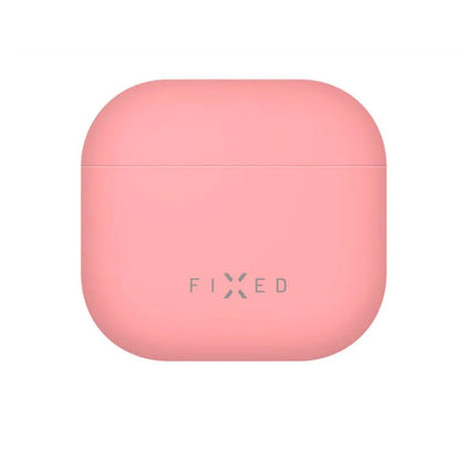 Funda Fixed Silky para Apple AirPods 4, Rosa