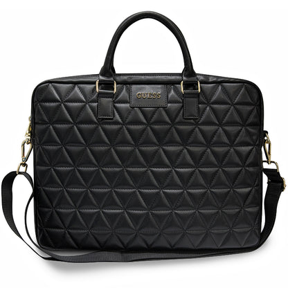 Bolso Guess Quilted para Laptop de 15 pulgadas, Negro