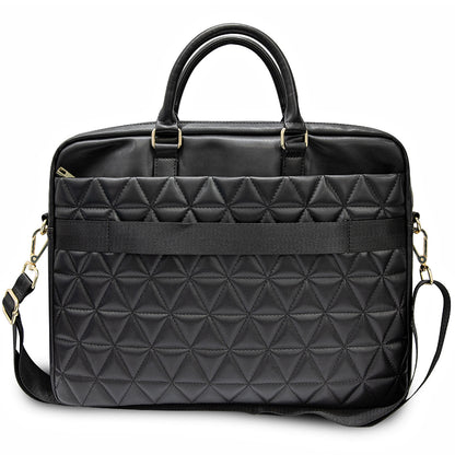 Bolso Guess Quilted para Laptop de 15 pulgadas, Negro