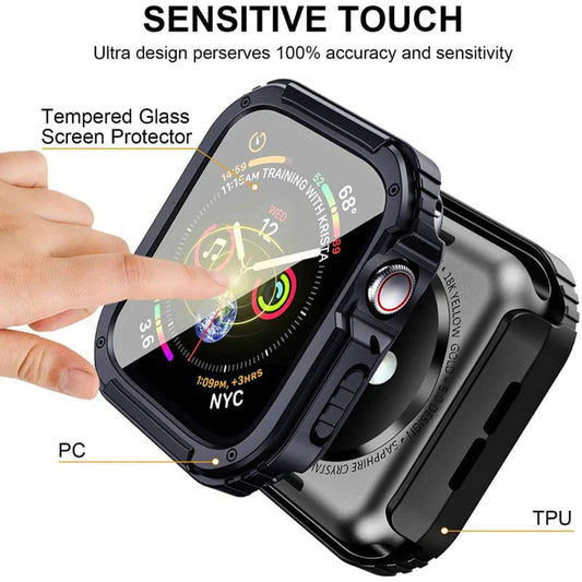 Lito Armor 360 Case for Apple Watch 38mm Series, Blue