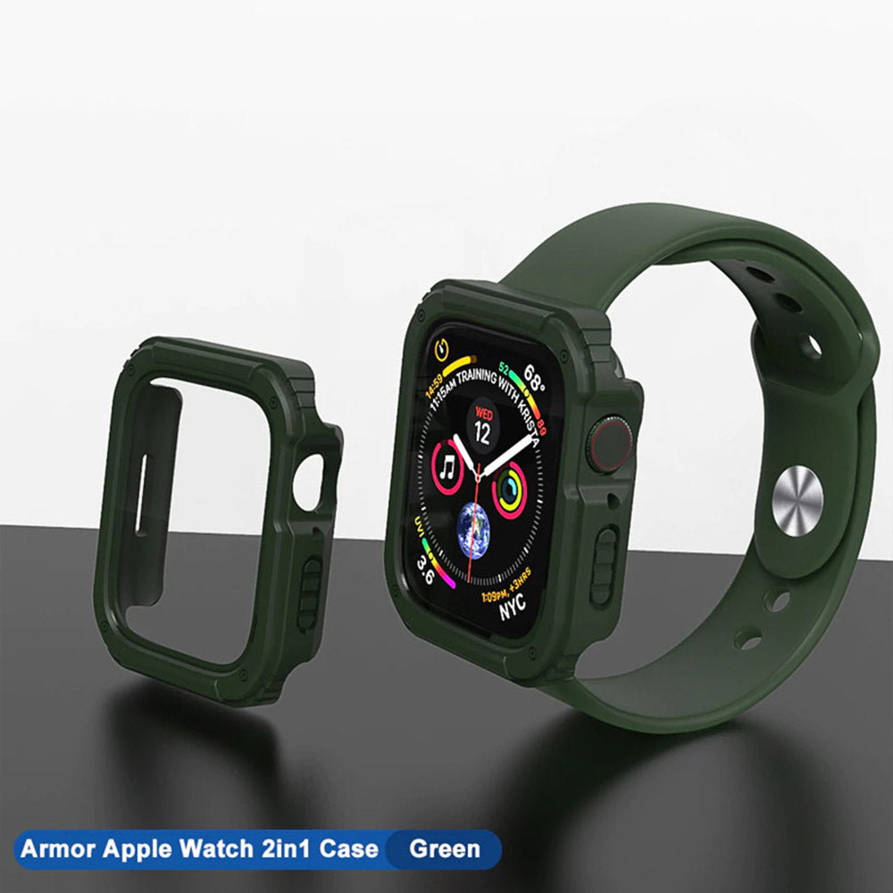Funda Lito Armor 360 para Apple Watch 38mm Series, Verde