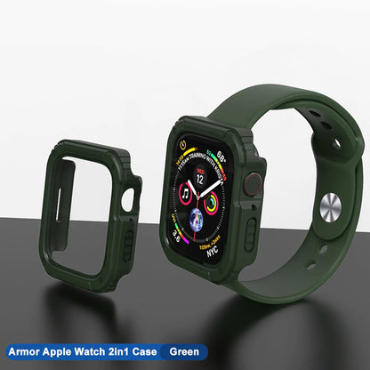 Funda Lito Armor 360 para Apple Watch 38mm Series, Verde