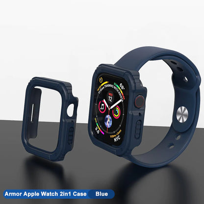 Funda Lito Armor 360 para Apple Watch 42mm Series, Azul