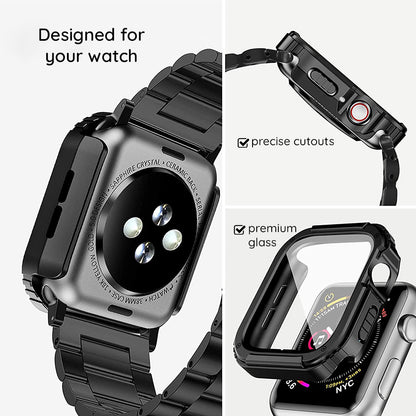 Funda Lito Armor 360 para Apple Watch 42mm Series, Azul