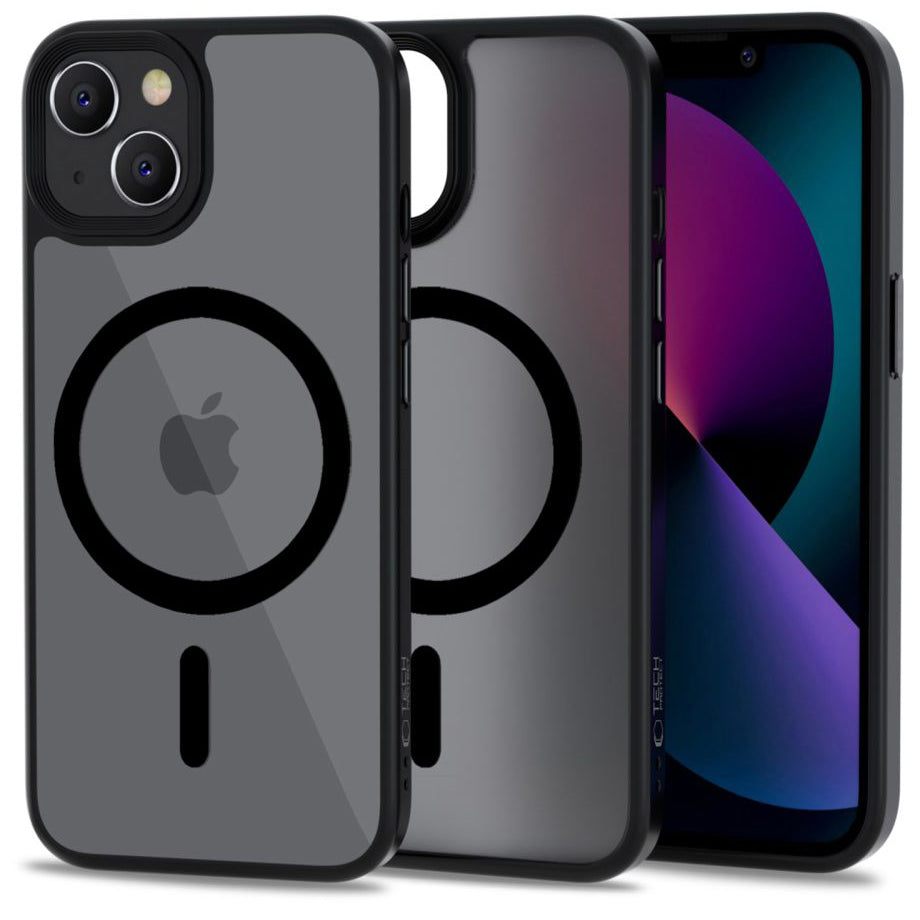 Funda MagSafe para Apple iPhone 13, Tech-Protect, Magmat, Negra