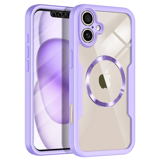 Funda MagSafe para Apple iPhone 17, Techsuit, ColorVerse 360, Morado