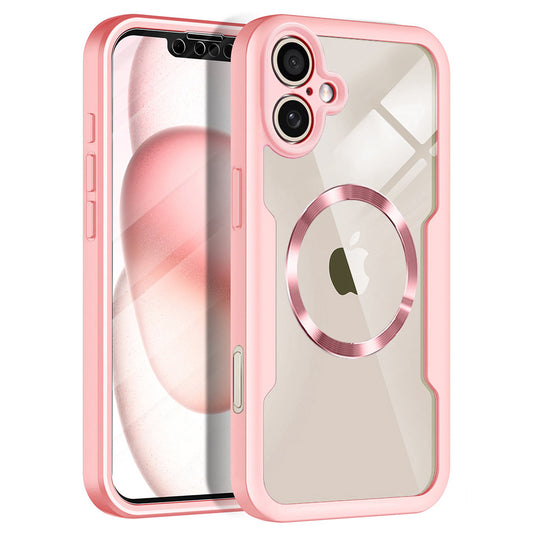 Funda MagSafe para Apple iPhone 17, Techsuit, ColorVerse 360, Rosa
