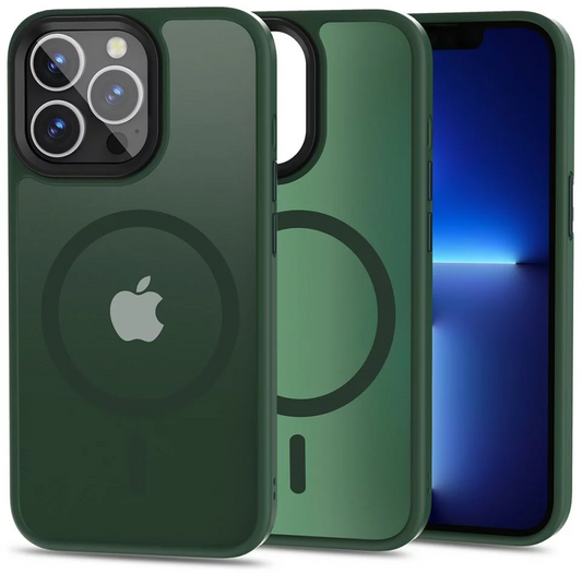 Funda MagSafe para Apple iPhone 13 Pro, Tech-Protect, Magmat, Verde