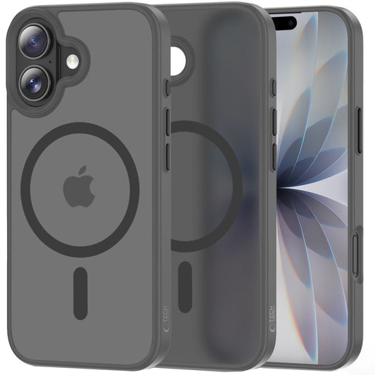 Funda MagSafe para Apple iPhone 17, Tech-Protect, Magmat, Gris Mate
