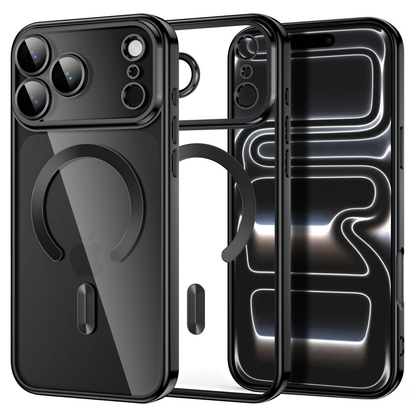 Funda MagSafe para Apple iPhone 18 Pro / 17 Pro, Tech-Protect, Magflex, Negra Satinada