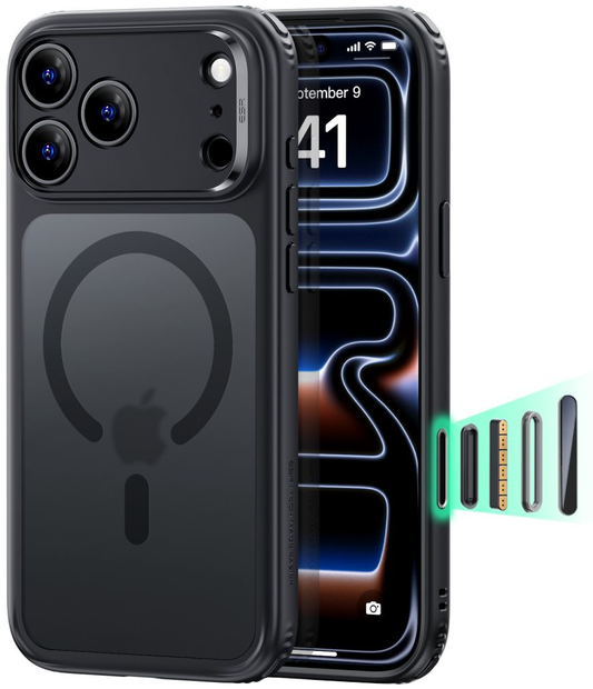 Funda MagSafe para Apple iPhone 18 Pro Max / 17 Pro Max, ESR, Classic Hybrid, Negra