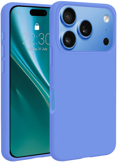 Funda MagSafe para Apple iPhone 18 Pro Max / 17 Pro Max, Etteri, Silicone Mag, Azul