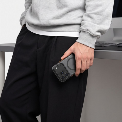 Funda MagSafe para Apple iPhone 18 Pro Max / 17 Pro Max, Tech-Protect, MagAir CC, negra mate

