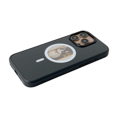 MagSafe Case for Apple iPhone 14 Pro Max, OEM, Round Screen Smart E-Ink, Black
