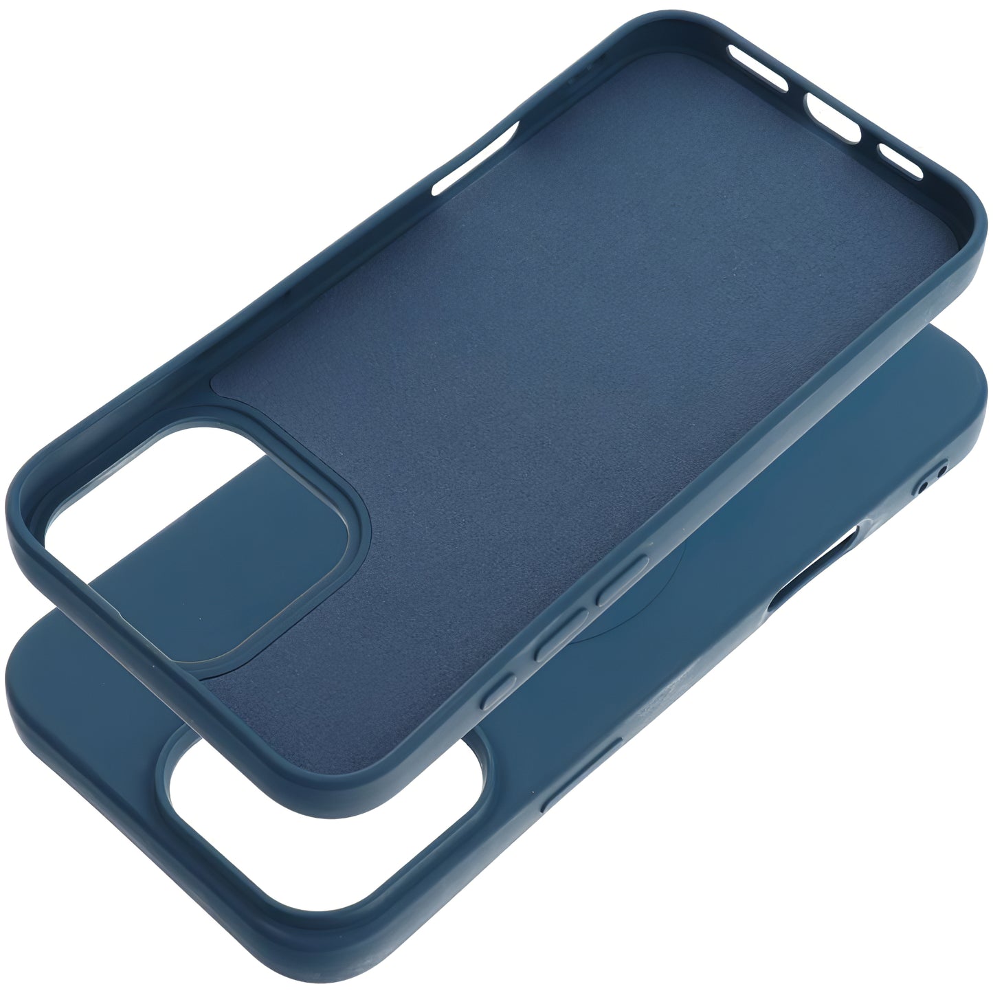 Funda MagSafe para Apple iPhone 16 Pro Max, OEM, Silicone Mag (Agujero Grande), Azul